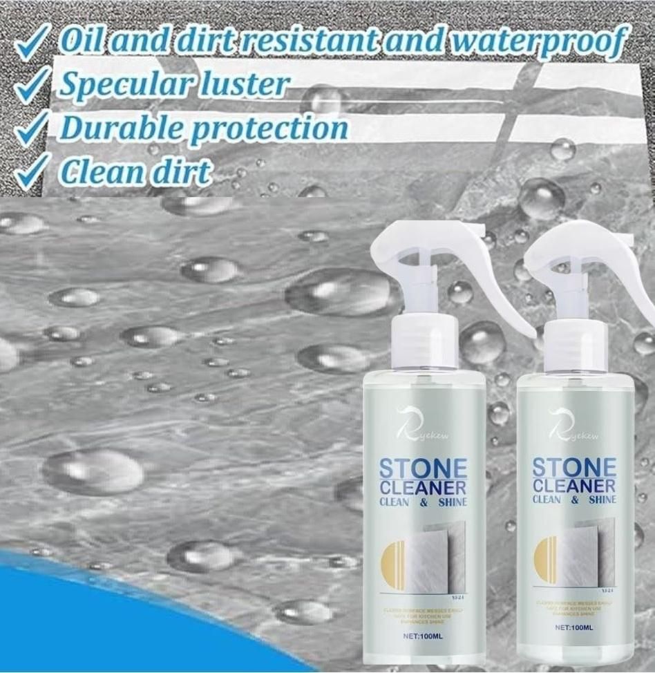 Stone Cleaner 100ml Each (Pack of 2)
